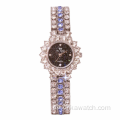 Heißer Verkauf BS FA1580 direkt ab Werk Luxus voller Diamant Damenuhr Mode Stahlband Armbanduhren hohe Qualität